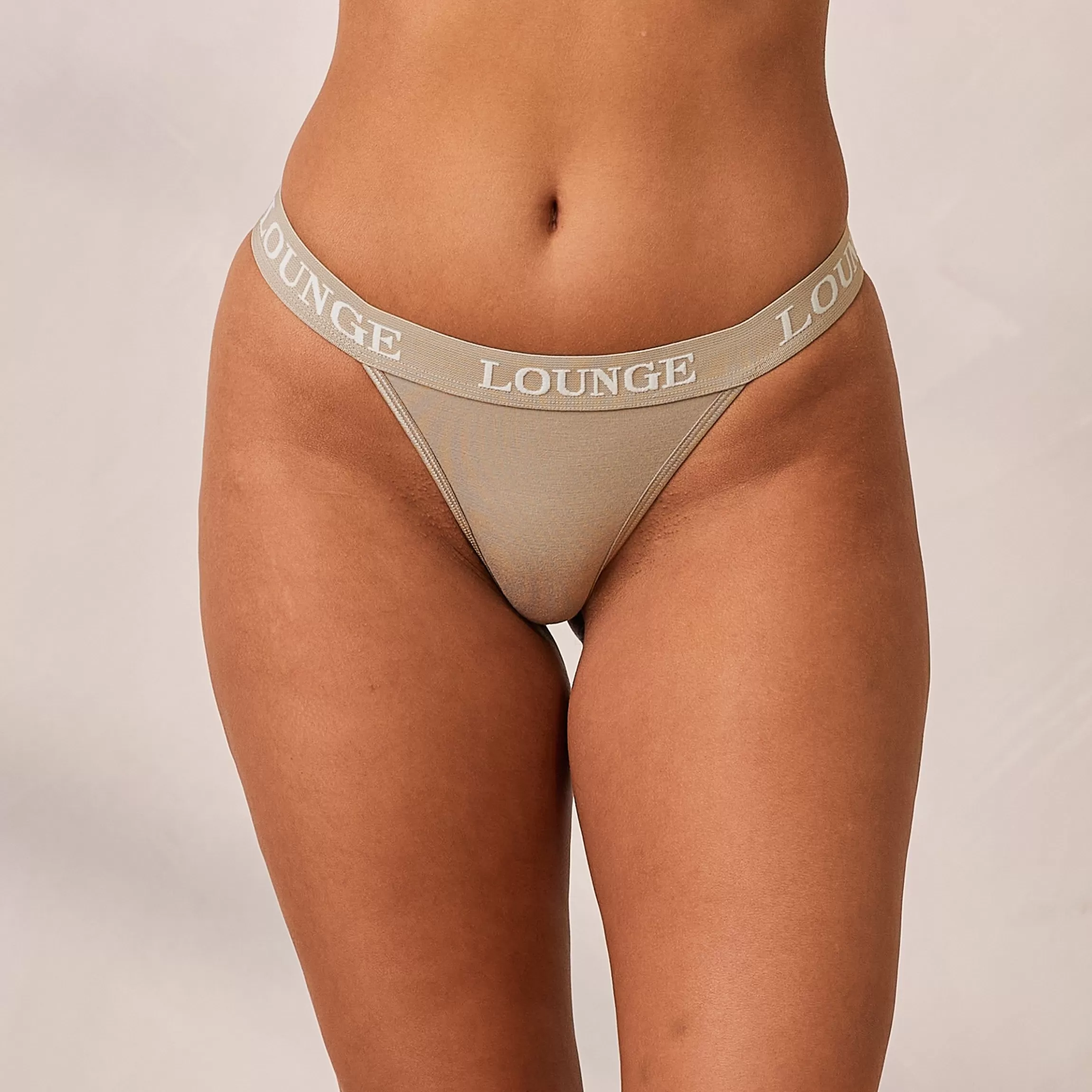 Kvinna Lounge Underwear Bamboo Triangle Stringtrosor