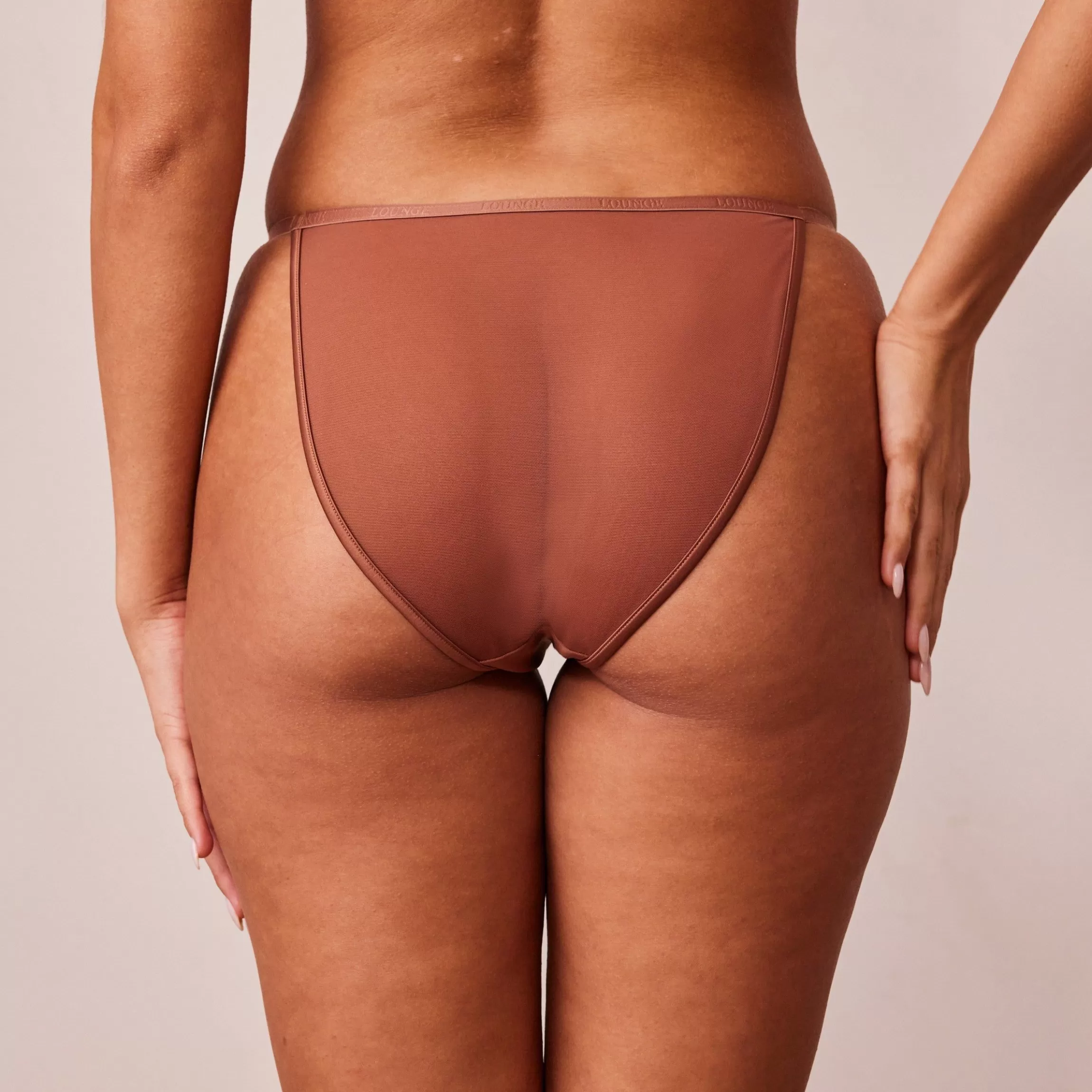 Kvinna Lounge Underwear Soft Satin Trosor